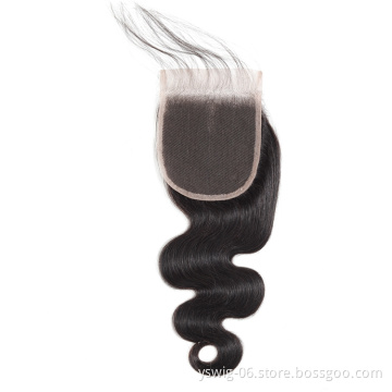 Wholesale Fast Shipping Cuticle Aligned Unprocessed Brazilian Hair Virgin Human Hair with Lace Closure